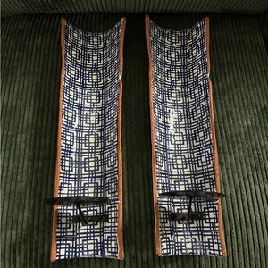 2 ceramic candle sconces